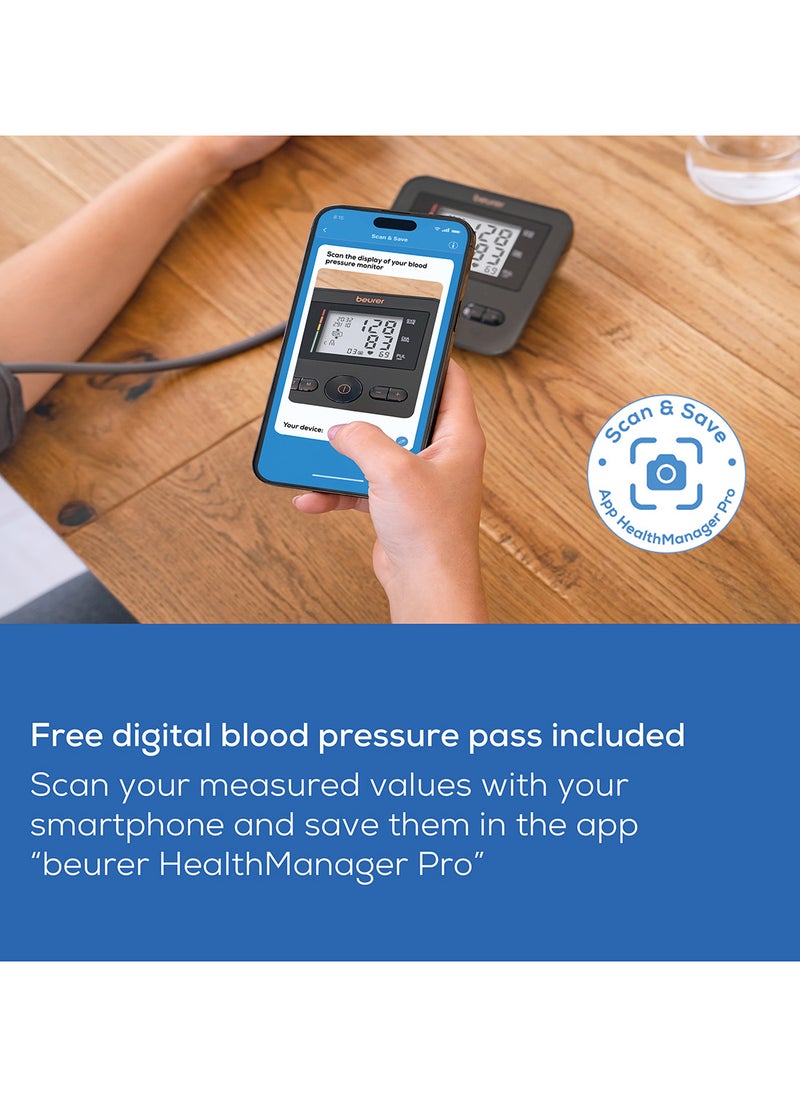 Beurer - BM 27+ Limited Edition Upper Arm Blood Pressure Monitor Fully Automatic Measurement Universal Cuff Irregular Heartbeat Detection 4 User Profiles - Image 1