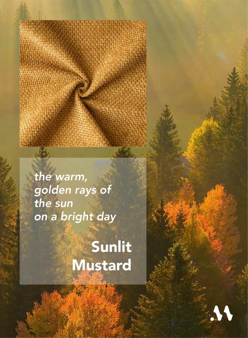 Mustard Yellow Chenille Cushion Cover Throw Pillow Covers Pack of 2 Modern Decorative Throw Pillow Covers Farmhouse Cross Throw Pillow Covers