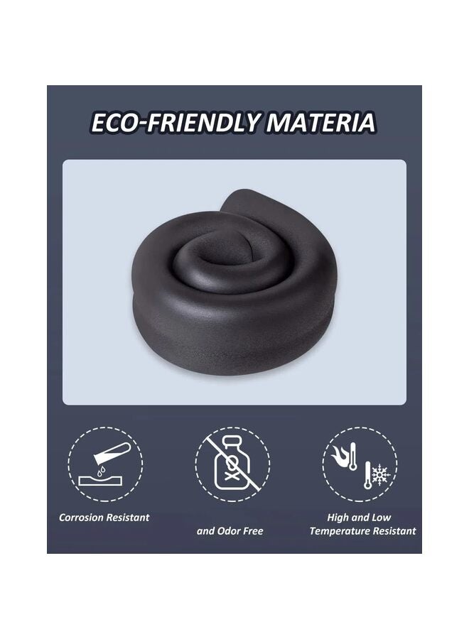 Pipe Insulation Foam Tube,Pipe Insulation Foam Tube,Foam Tubing, Guitar Stand Foam Tube, Hollow Pipe Cover,Exercise Machine Handle Protector and Roof Rack (1" ID*3/8" TH-6Ft) - Image 2