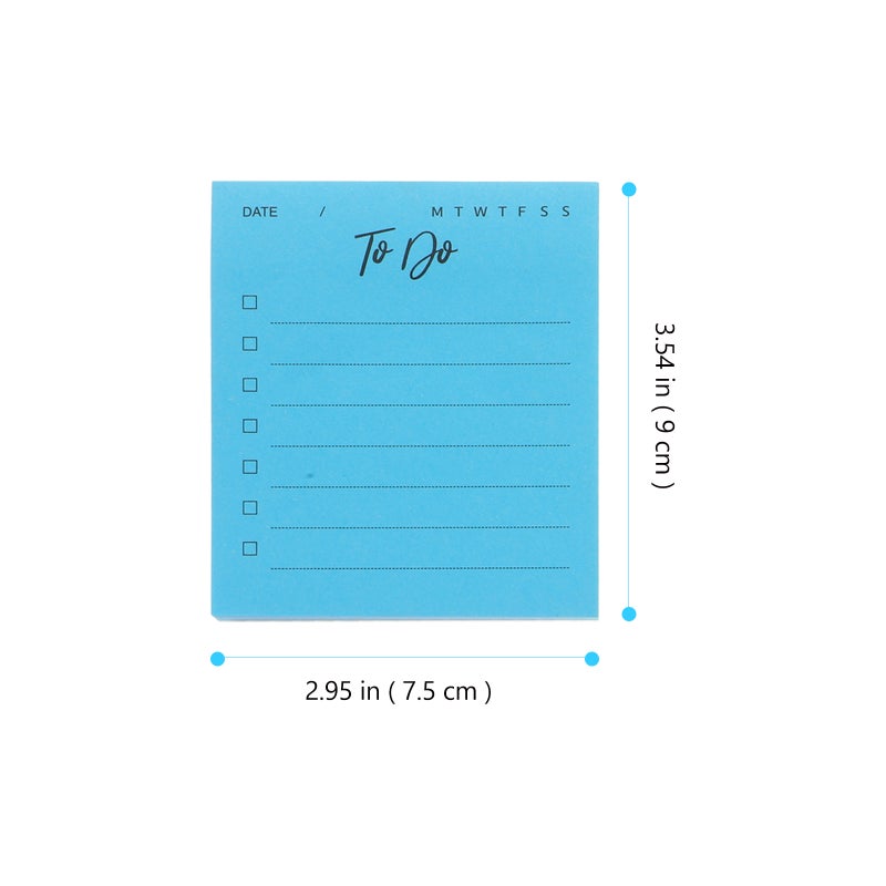 6Pcs Student Memo Pad Adhesive Notepads Note Taking Notepads Adhesive Memo Note - Image 3