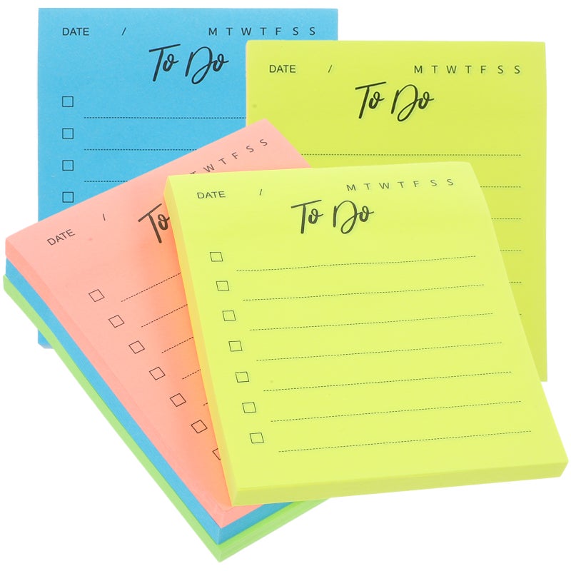 6Pcs Student Memo Pad Adhesive Notepads Note Taking Notepads Adhesive Memo Note - Image 5