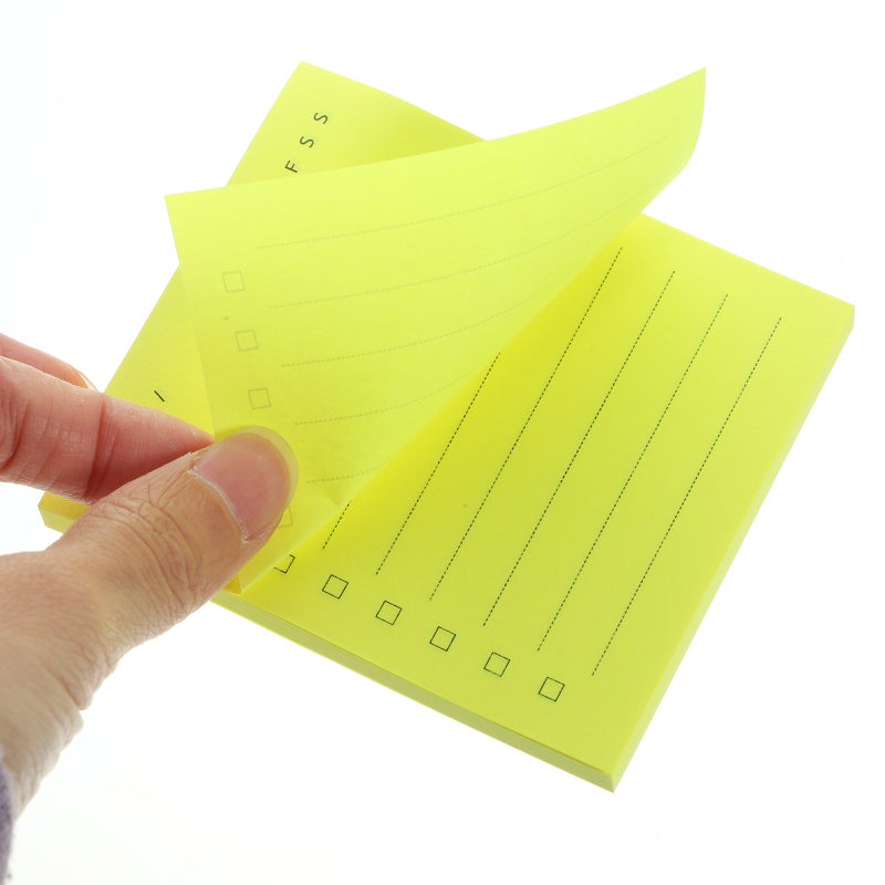 6Pcs Student Memo Pad Adhesive Notepads Note Taking Notepads Adhesive Memo Note - Image 2