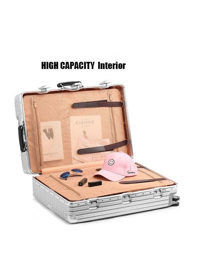 NKX Premium Expandable Aluminum Frame ABS & PC Suitcase 20 Inch  - Image 3