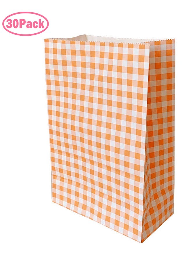 ٣٠ كيس كرافت مربعات للتغليف والترتيب والهدايا - Image 1