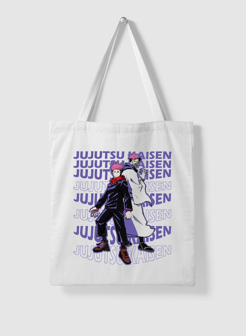 لوحة حقيبة يد بأحزمة كتف من البوليستر بتصميم أنمي ايتادورى و سوكونا - Image 4