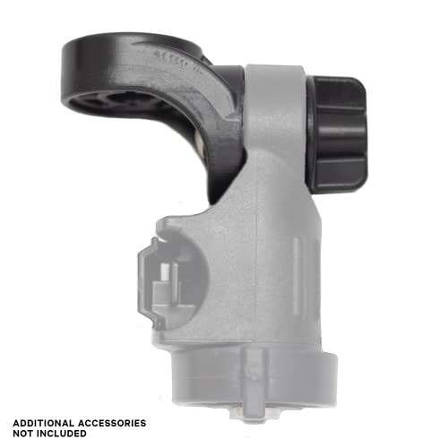 YakAttack LockNLoad 90 Degree Adapter | Adjustable Mount for Rod Holders, Fish Finder Mounts & Kayak Accessories | Increases Side-to-Side Maneuverability | Made in USA - Image 3