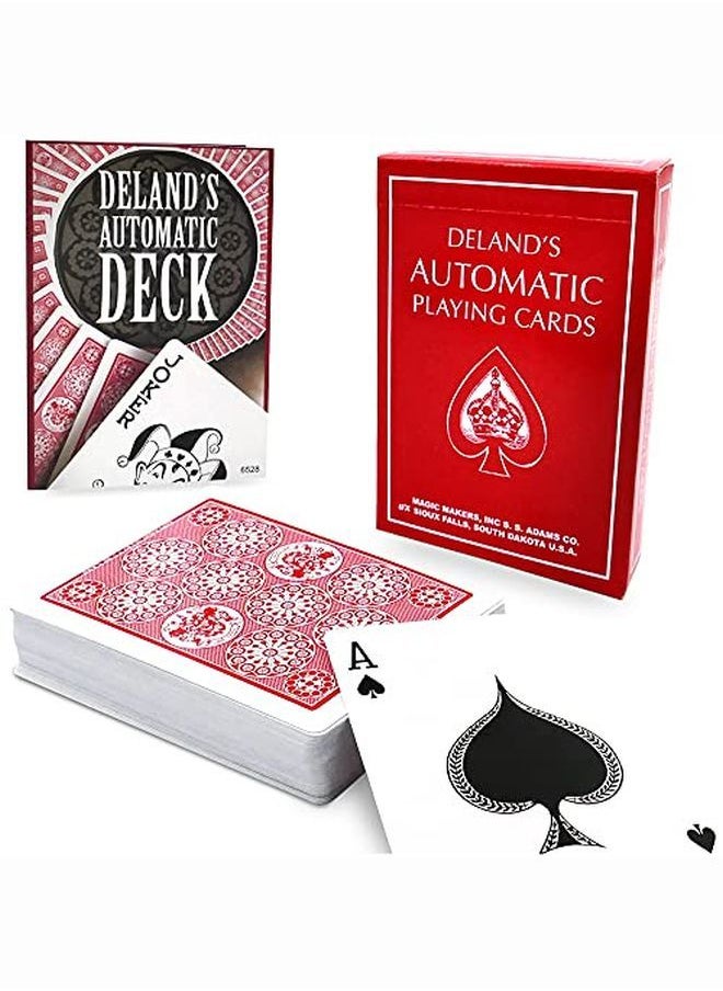 MAGIC MAKERS - Automatic Magic Deck Trick Marked Cards Everything Needed For Doing Instant Magic - Image 1