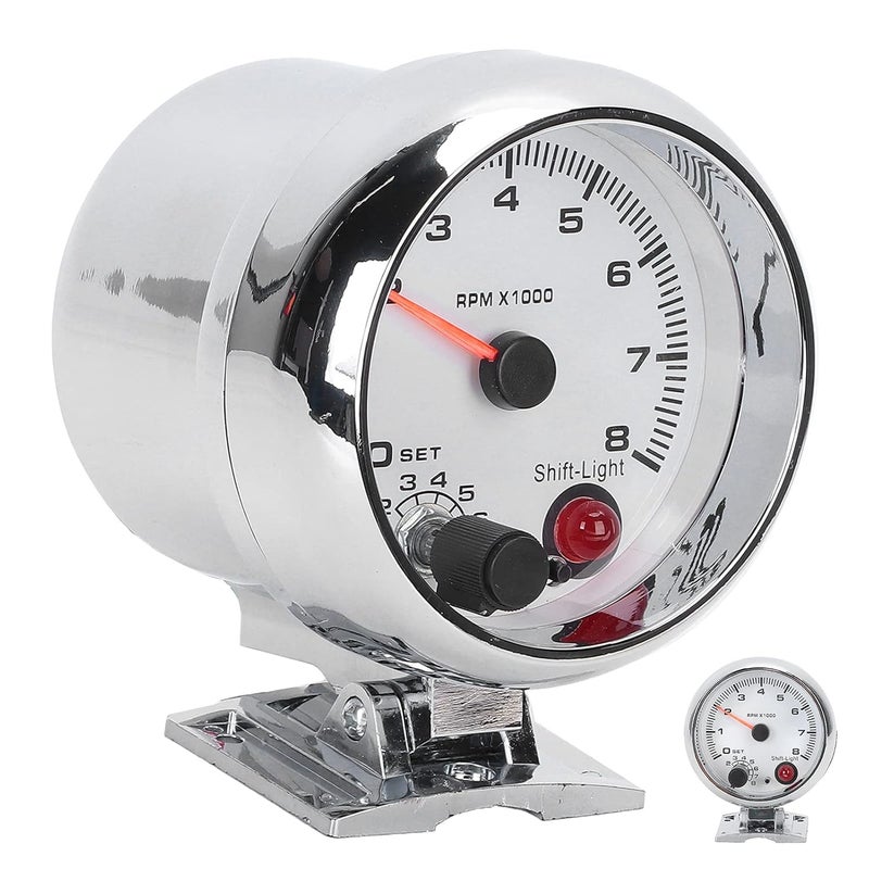 Daily universal pick Universal Replacement 2 1/2 Inch Tachometer, Easy Installation, High Sensitivity, Clear Display, 7 Color Background Lights, for Most 4/6/8 Cylinder 12V Gasoline Powered Vehicles General need oriented design Simple multifunctional build Custom sizing alternatives Big & small space compatible Fast & slow shipment compatible Fine detail Light precision processed material All budget friendly options Precision made All-round applied quality Seasonal & permanent compatible Spec upgraded improved quality Trendy flexible practical build Simplified versatile design Multi-price design picks Matte anti slip finish Occasional & permanent usable Connectable modular Elegant multi-option build Economical varied design options UV resistant Single & bulk storage compatible Balanced weight Versatile application - Image 4