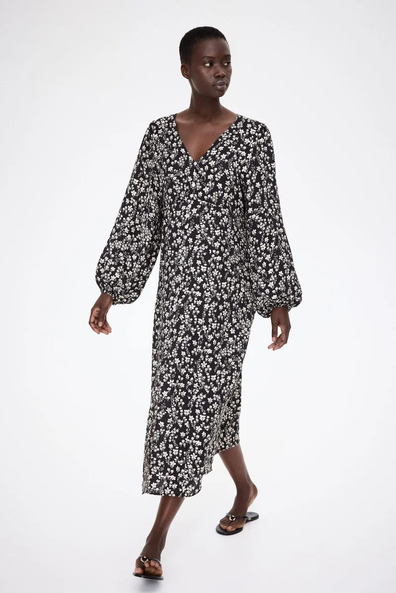 H&M MAMA Button-front dress