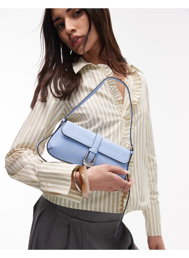 TOPSHOP Sophia Western Buckle Shoulder Bag  - Image 1
