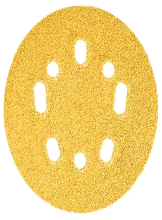 نورتون أقراص صنفرة Norton MultiSand Hook and Loop، ورق صنفرة مداري للخشب والمعادن والألياف الزجاجية، ورق صنفرة بحبيبات 320، أقراص صنفرة Hook and Loop مقاس 5 بوصات، عبوة من 25 قرصًا - Image 1