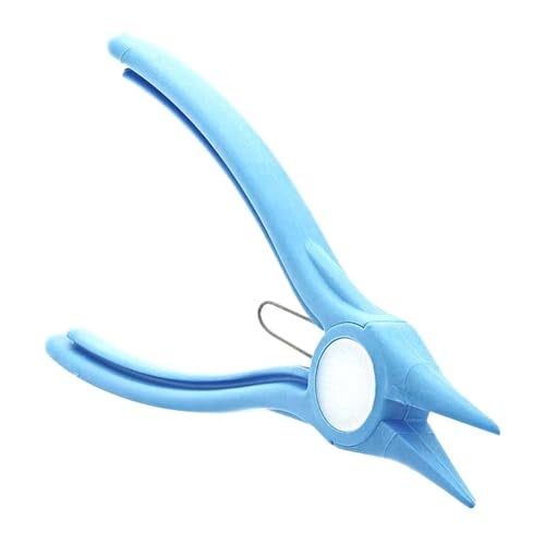 JTS Jewelry Chain Nose Pliers – IV Non-Marring Nylon Jaws, All Plastic Design for Beading, Wire Wrapping, and Crafting, Stone Setters, Electronics repairs, Jewelry Wire and Bead work, Hobbies and Crafts - Image 3