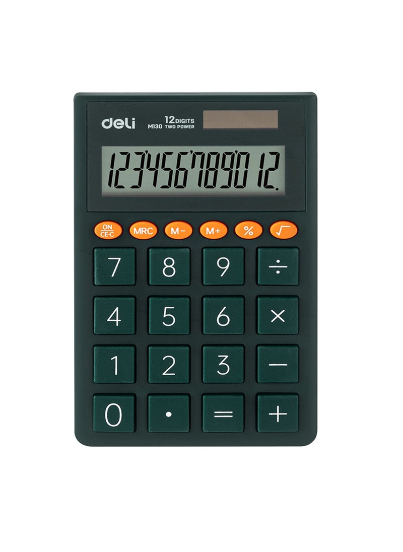 Deli 12-Digit Portable Compact Size Calculator  - Image 2