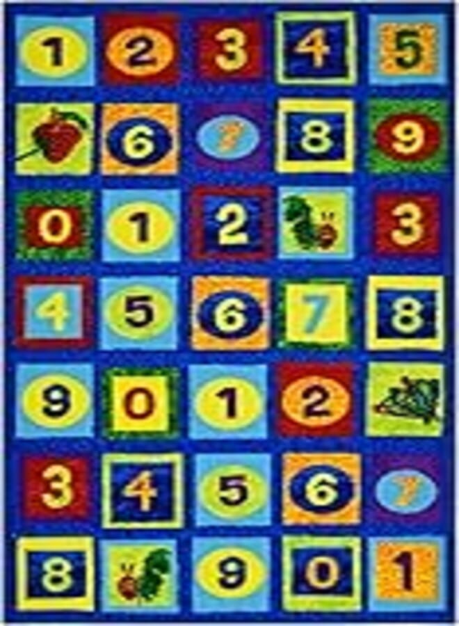 Mac Carpet Mac Carpet Future Runner Size : 80x150 cm-Colored numbers 
