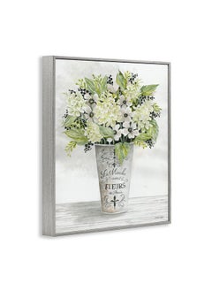 Stupell Industries Stupell Industries French Floral Greenery Bouquet Parisian Charm Flowers Framed Giclee Art Design by Cindy Jacobs  - Image 3