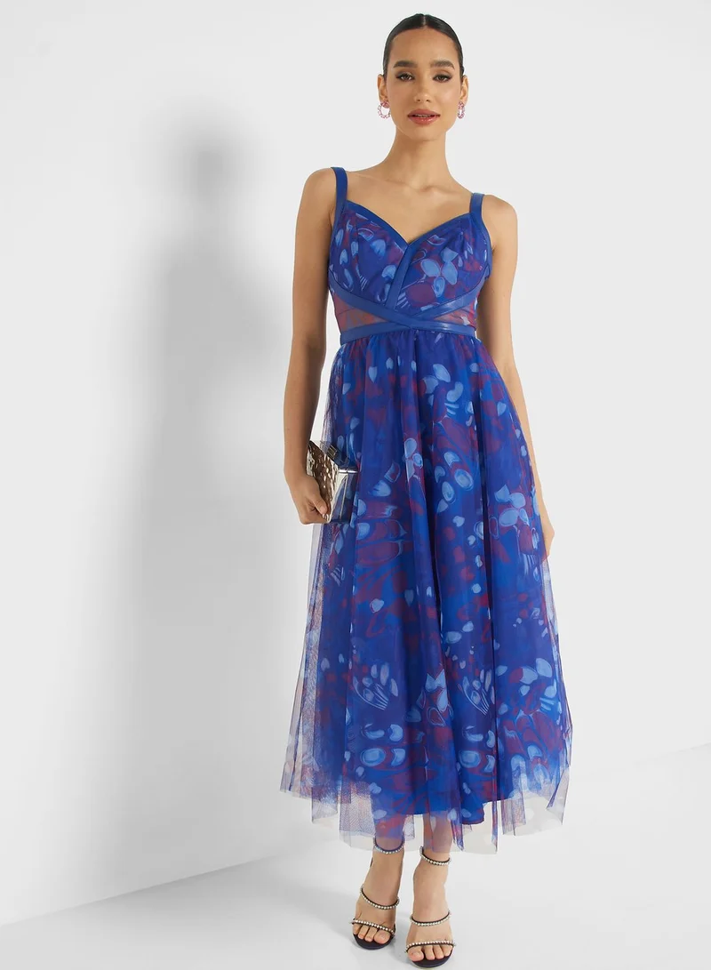 Femi9 Floral Printed Dress