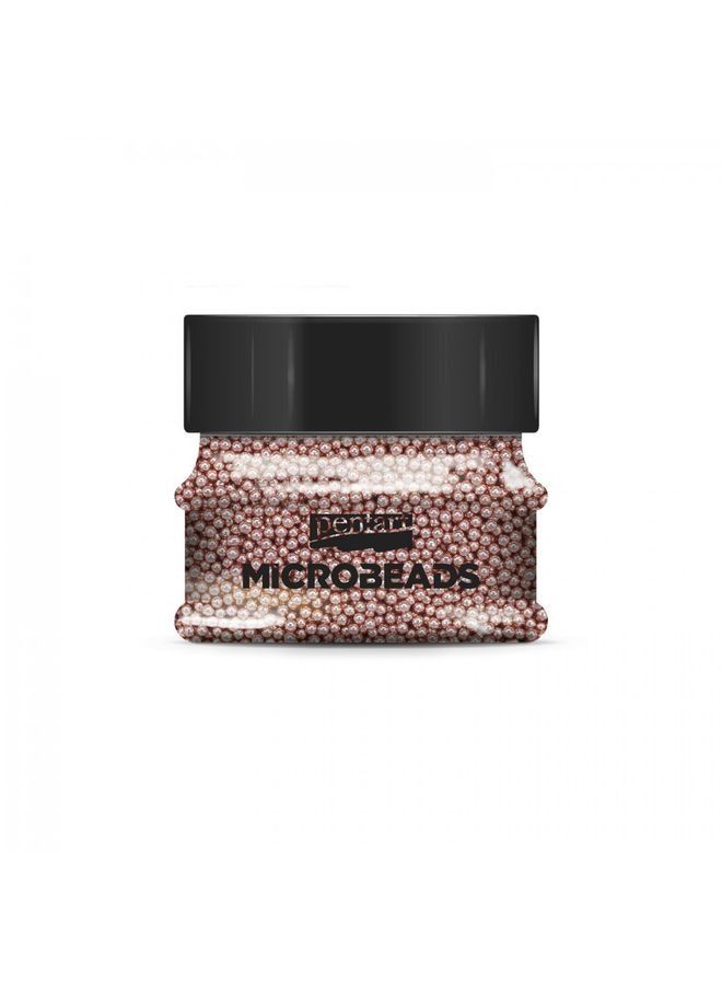 Pentart Glass microbeads 40g rose gold