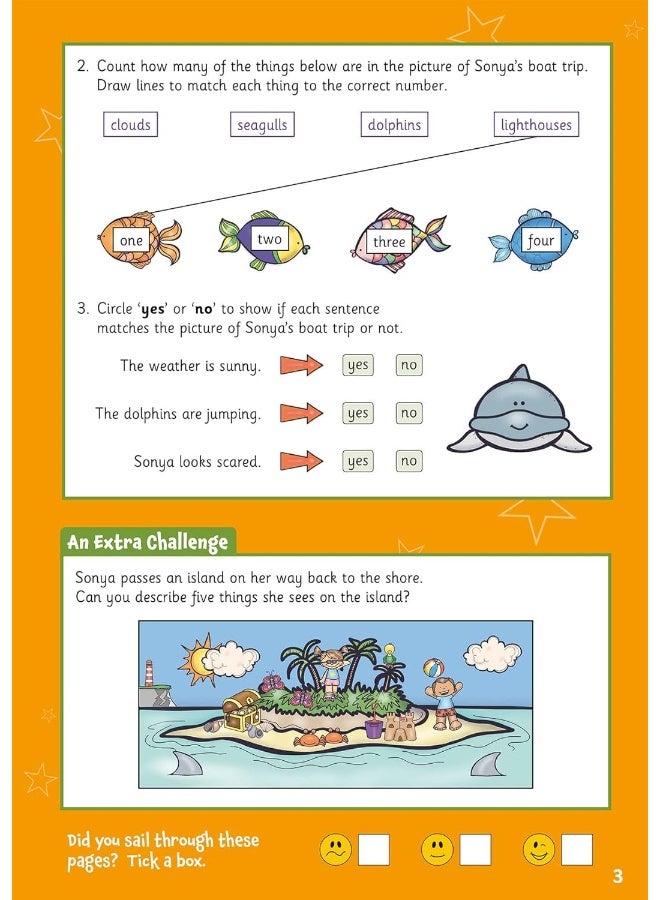 كتاب نشاط فهم اللغة الإنجليزية للأعمار 5-6 (السنة 1) - Image 5