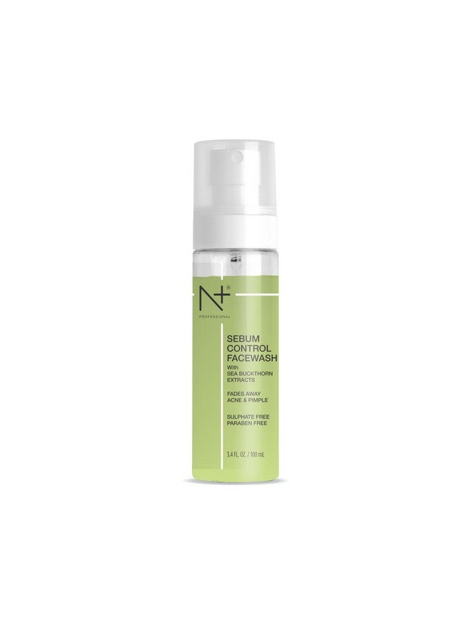 N Plus Professional Sebum Control facewash, Fades away acne and pimples, 100ML - Image 2