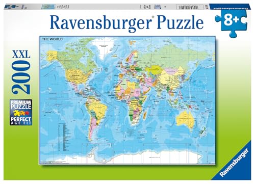 Ravensburger The World 200 Piece Puzzle for Kids  Every Piece is Unique Pieces Fit Together Perfectly - Image 5