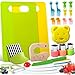 Reaeon 23 PCS Kids Cooking Sets Kitchen Tools for Toddlers Real Cooking Kids Kitchen Knife Set with Cutting Board Kid Safe Knives Peeler Sandwich Cutters Crinkle Cutter for Girls Boys - Image 2