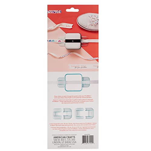 We R Memory Keepers Printmaker Guide, Clear, Printmaker Ribbon Printmaker Washi Guide Craft Supplies Printmaking Print Maker Accessories Printmaker Kit Printmaker Guide Printmaker Alignment Guide - Image 2