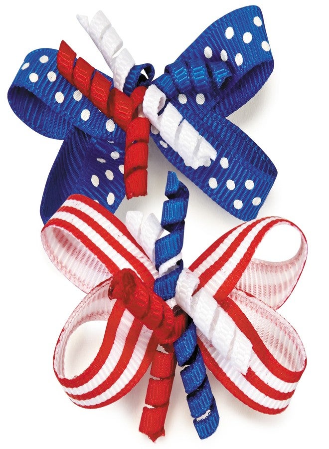 Aria 40 Count Patriotic Celebration Barrette Pet Hair Accessory - Image 2