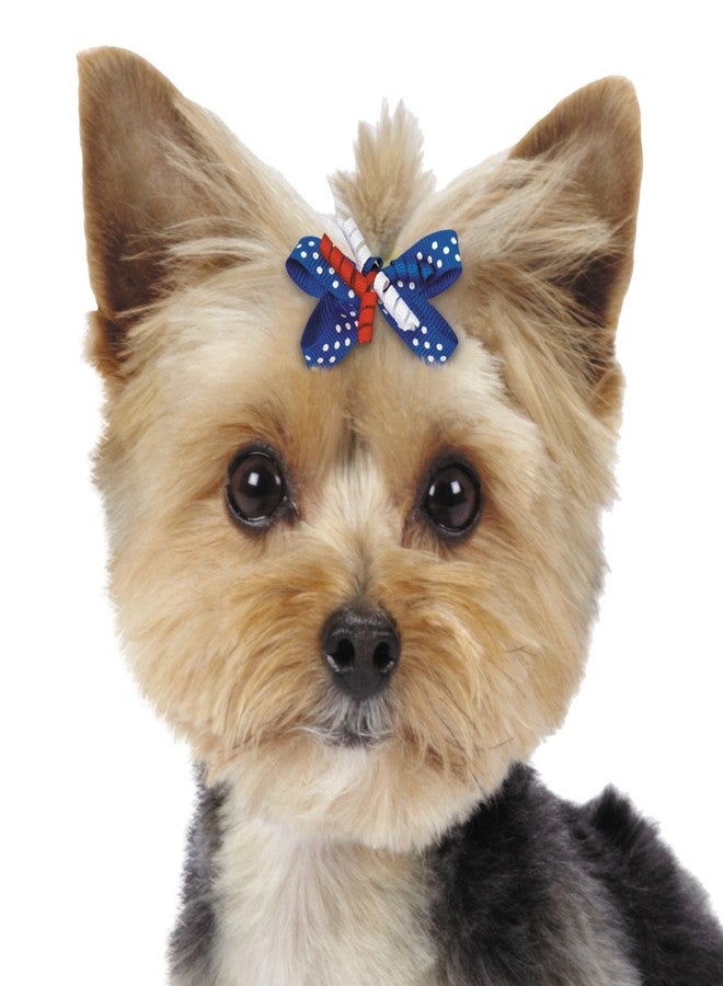Aria 40 Count Patriotic Celebration Barrette Pet Hair Accessory - Image 3