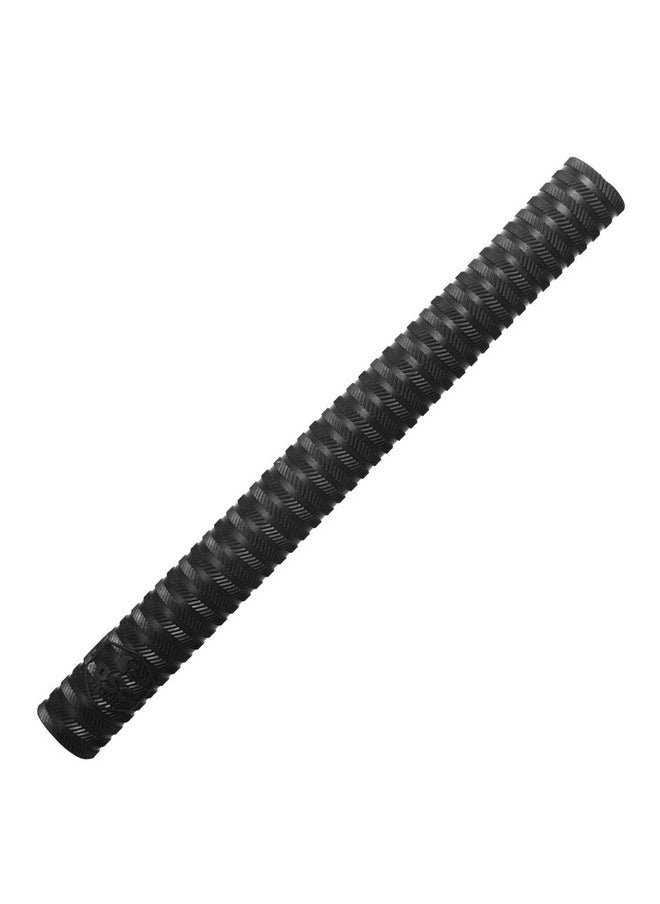 DSC - Ring Line Band Chevron Cricket Bat Grip, Full Colour - Black (Pack Of 1) - Image 1