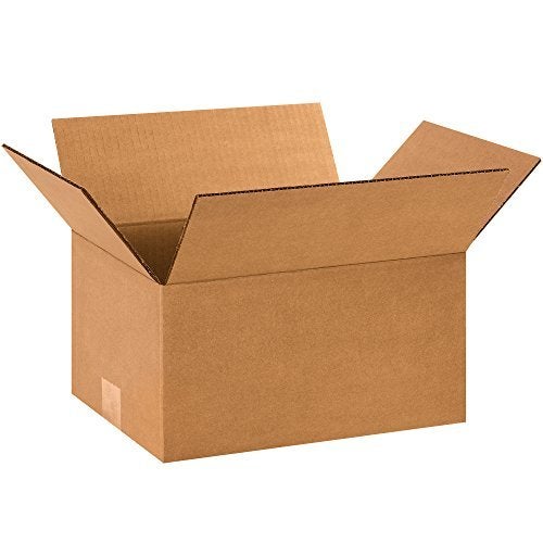 BOX USA Shipping Boxes 12"L x 9"W x 6"H, 100-Pack Small Corrugated Cardboard Boxes for Shipping, Mailing, Packing, Packaging and Storage - Image 1