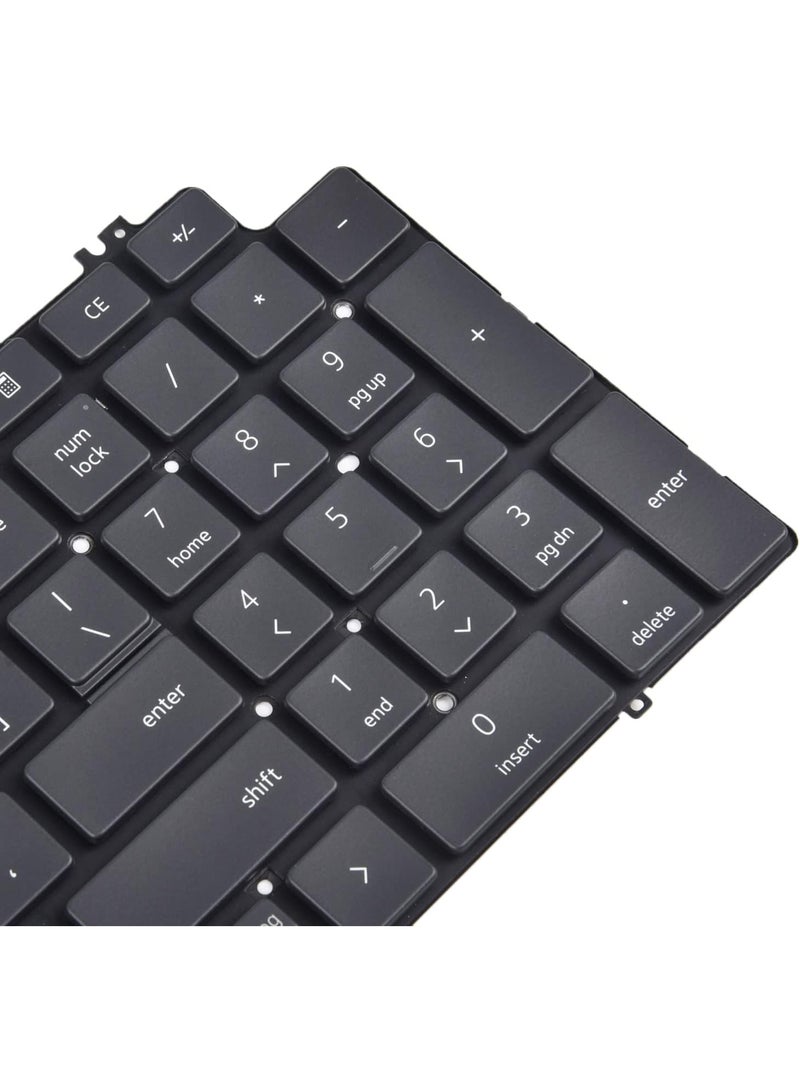 Terabyte Replacement Keyboard for Dell Precision 7750 7550 7760 7560 Series Laptop with Backlit US Layout P/N: 0713DM 713DM PK132V72B00 - Image 3