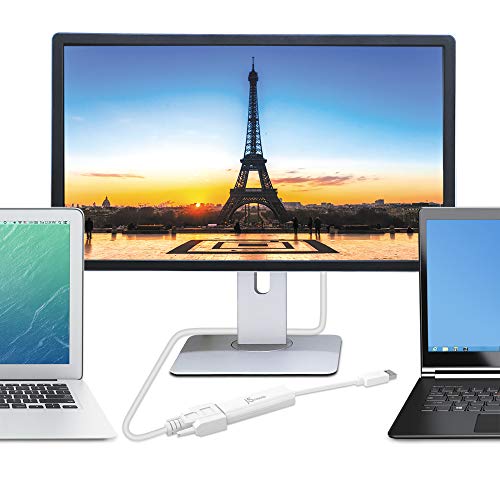 j5create USB to VGA Adapter Cable- Multi-Monitor Desktop Display USB Video Card Converter | 1080p HD Playback | Compatible with Windows and Mac - White (JUA214) - Image 3