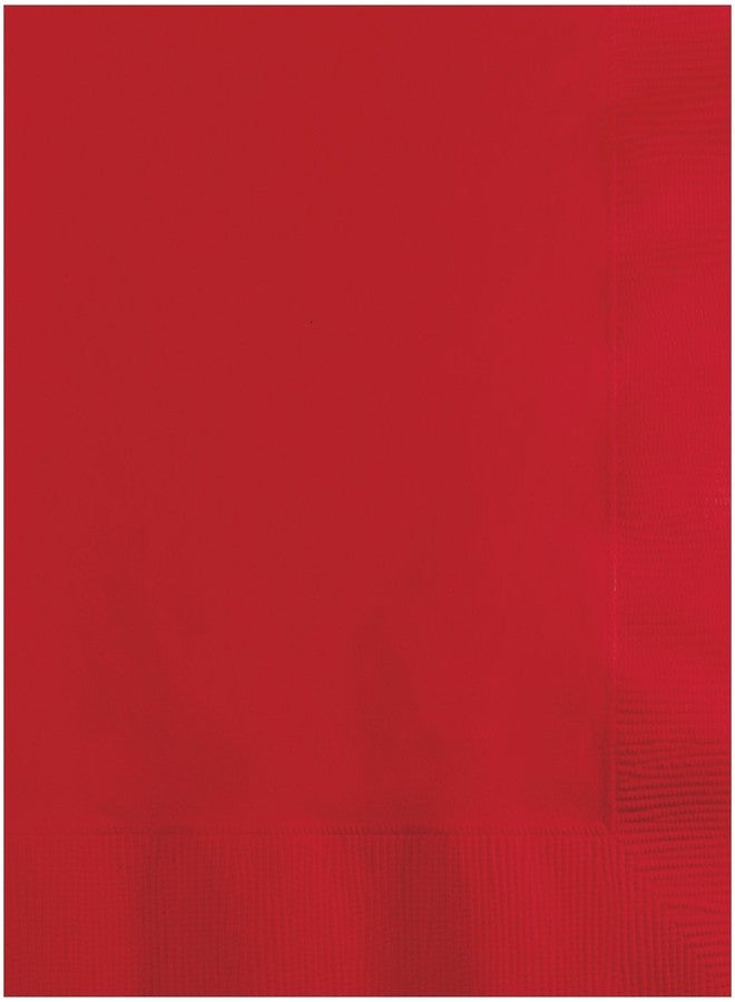 CREATIVE CONVERTING Classic Red 2-Ply Beverage Napkins