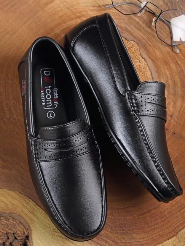 Action | DOTCOM | DRIVE-43 | Men's | Slip-On | Loafers | Trendy | Classic | Comfortable | Lightweight | Casual | Shoes - Image 2