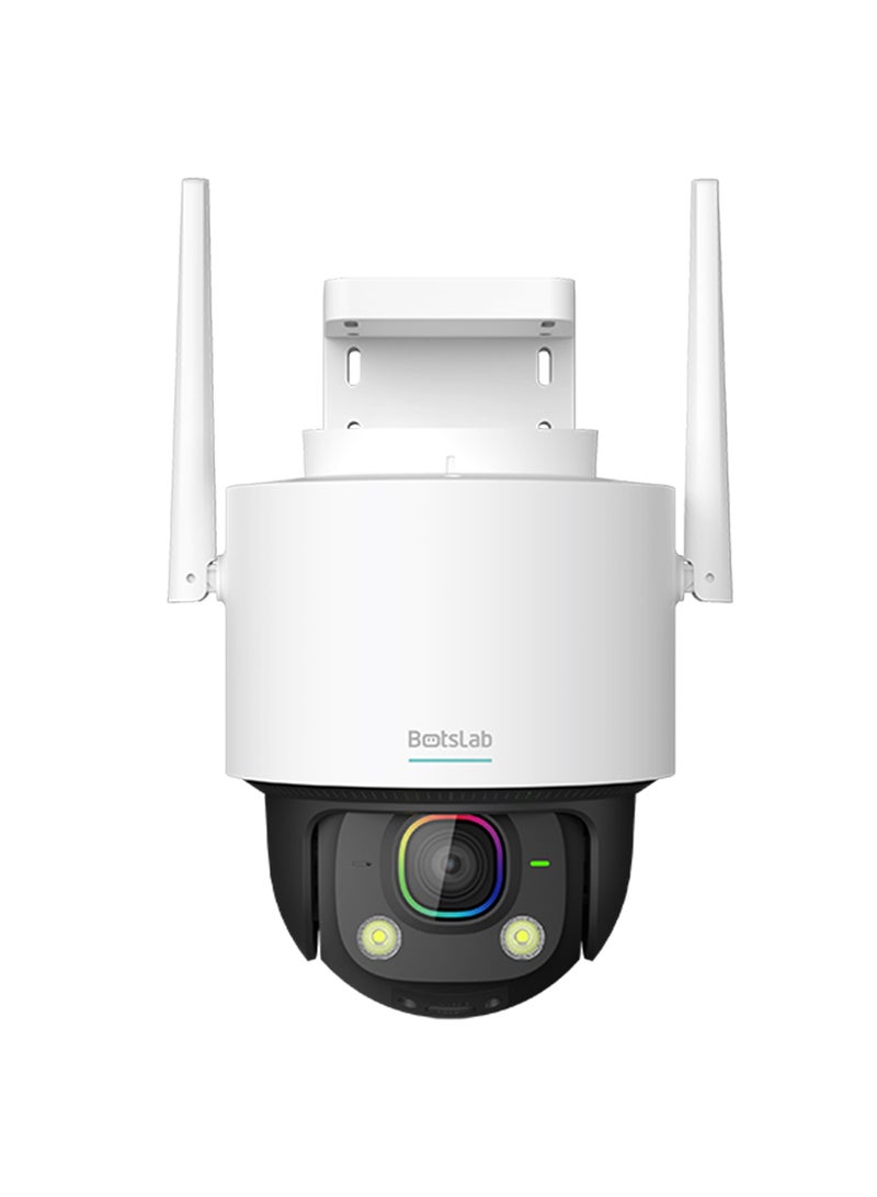 Botslab كاميرا أمان خارجية بدقة 3K 5MP بيضاء - Image 1