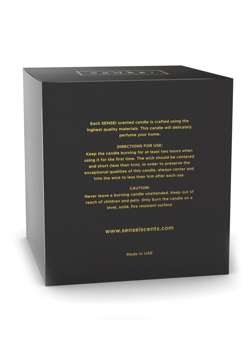 سينسي شمعة معطرة جريف إنتنس - شموع ديكور منزلي فاخرة للأغراض المنزلية والهدايا - Image 3