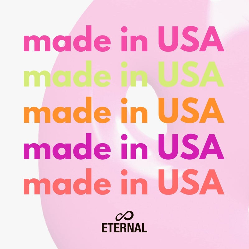 Eternal Neon Nail Polish Set for Women (GIRLS JUST WANNA HAVE NEONS) - Nail Polish Set for Girls - Lasting & Quick Dry Fingernail Polish Kit for Home DIY Mani Pedi - Made in USA, 13.5mL (Set of 5) - Image 3