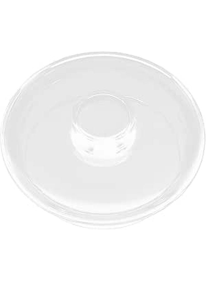 Glass Teapot Lid With Strainer For Loose Leaf And Flower Tea Brewing - Image 1