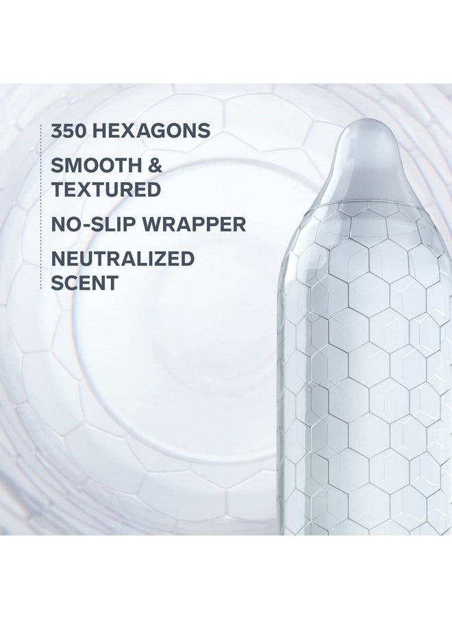 LELO - Lelo Hex The Re-Engineered Luxury Condoms With Unique Hexagonal Structure, 12 Count - Image 1