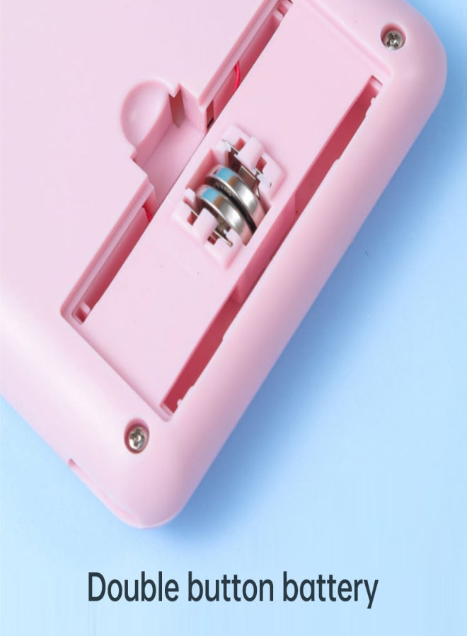 Scientific Calculators Pink Math Calculator with 240 Multi-Functional Calculator 2 Lines LCD Display Ideal for Teachers High College Students Middle School Office Portable to Carry - Image 3