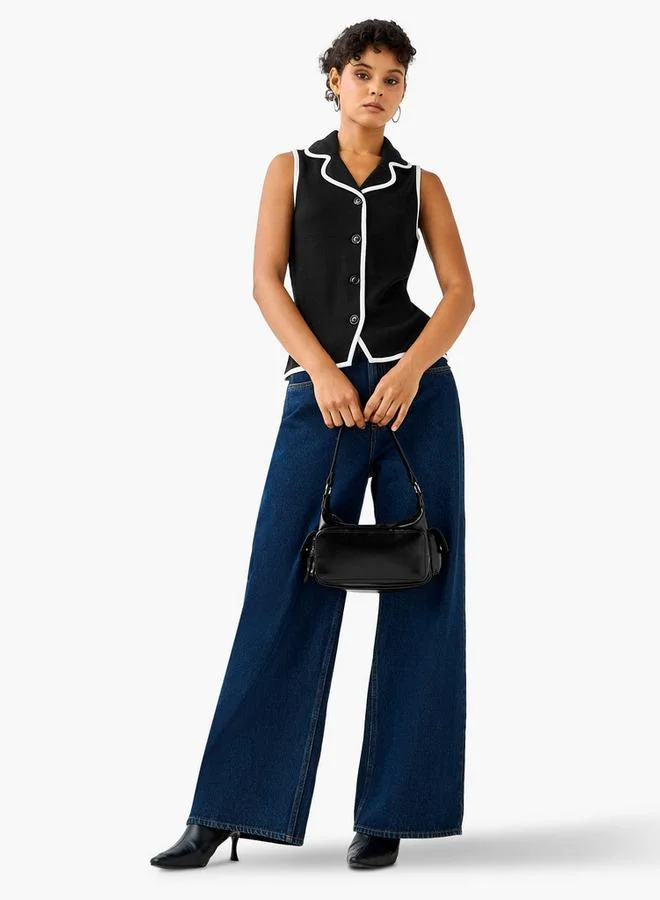 2Xtremz 2Xtremz Regular Fit T-shirt with Piping Design