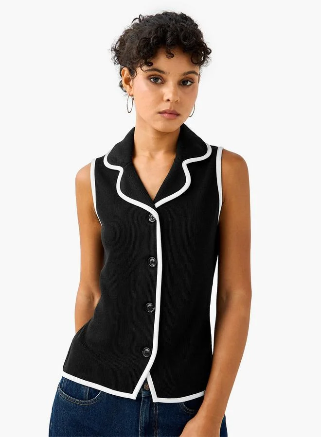 2Xtremz 2Xtremz Regular Fit T-shirt with Piping Design