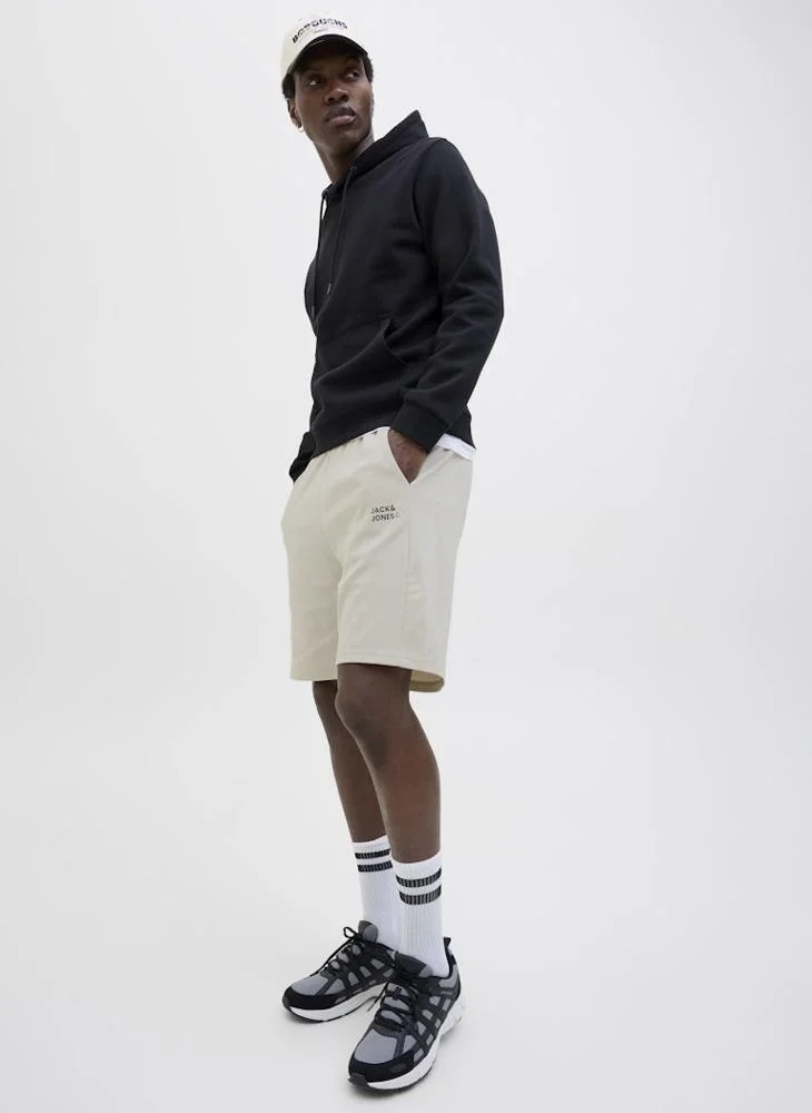 JACK & JONES Jpstkane Drawstring Graphic Print Shorts