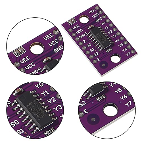 Coliao 10pcs 74HC4051 8-Channel-Mux Analog Multiplexer Selector Module Distributor Resolver CJMCU-4051 Module for Raspberry Pi - Image 3