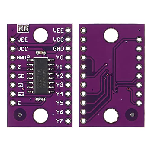 Coliao 10pcs 74HC4051 8-Channel-Mux Analog Multiplexer Selector Module Distributor Resolver CJMCU-4051 Module for Raspberry Pi - Image 5