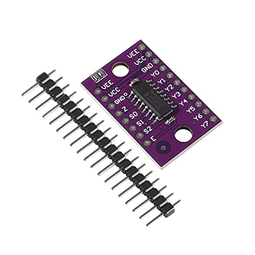 Coliao 10pcs 74HC4051 8-Channel-Mux Analog Multiplexer Selector Module Distributor Resolver CJMCU-4051 Module for Raspberry Pi - Image 2