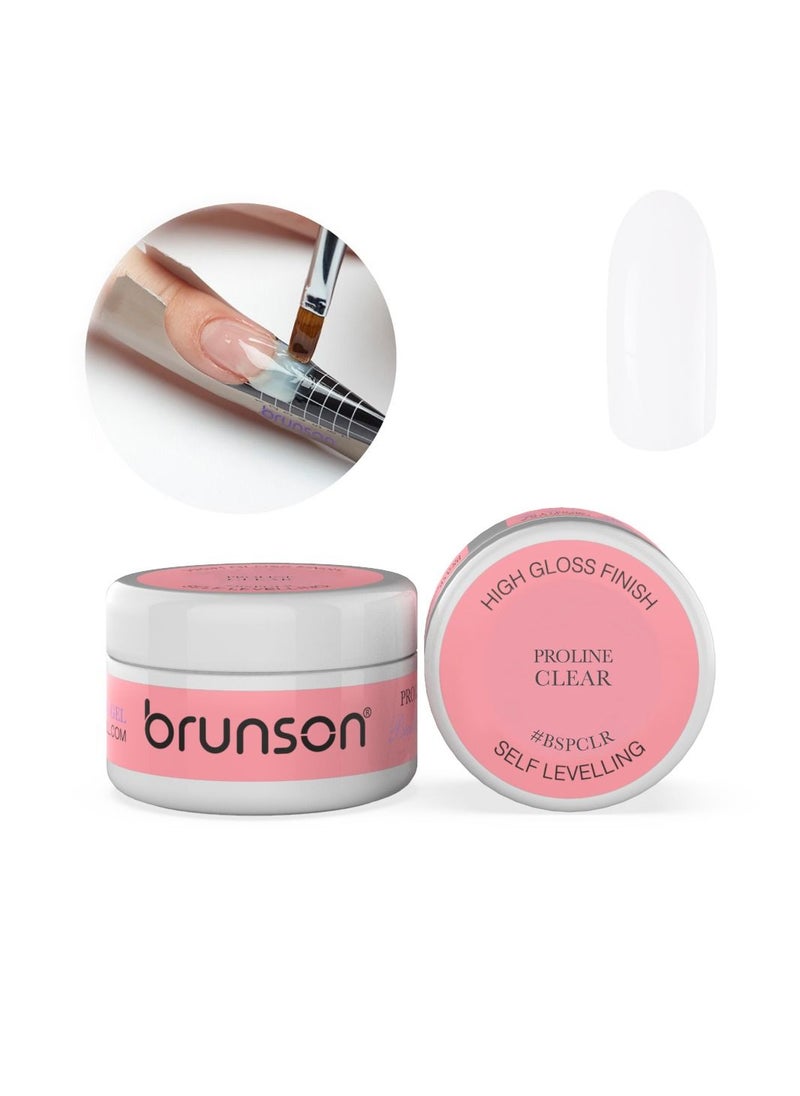 brunson Solid Sculpture Builder Gel for Nails 30ml Nail Sculpting Gel Self Leveling Non-Sticky Hand Solid Builder Gel Hard Nail Extension Gel 3D Sculpting Gel for Nail Art Design Salon Manicure  - Image 2