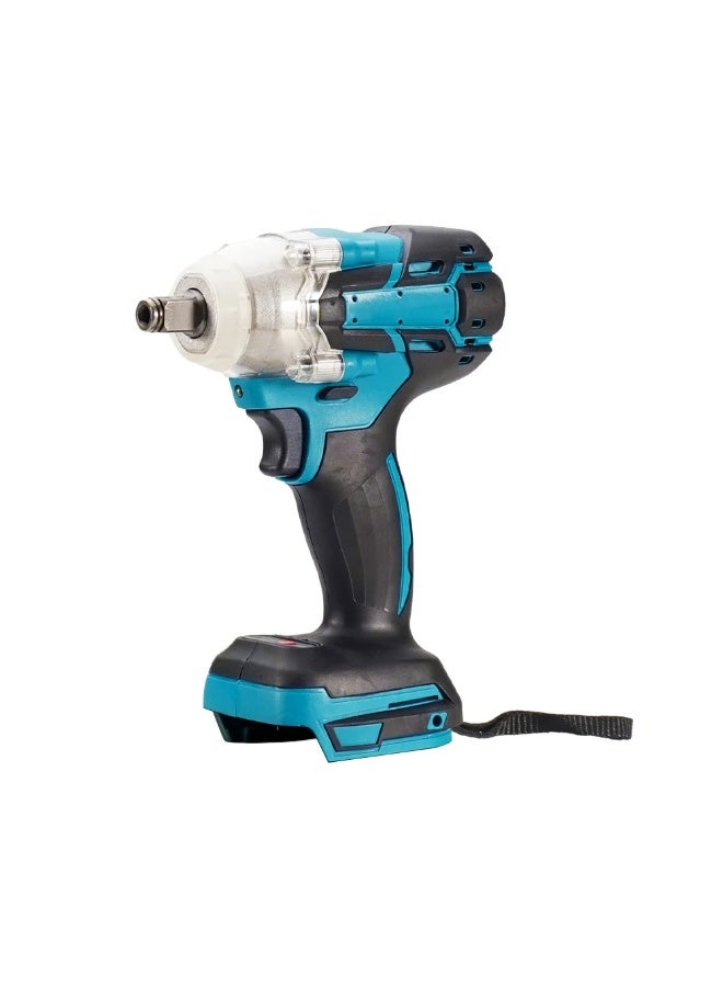 Halamine Impact Wrench，power tools，Heavy-Duty Cordless Impact Wrench Kit，high torque performance, Equipped with two  batteries，for Car Tire Repair and Home DIY Projects, Carry Case, Blue - Image 5