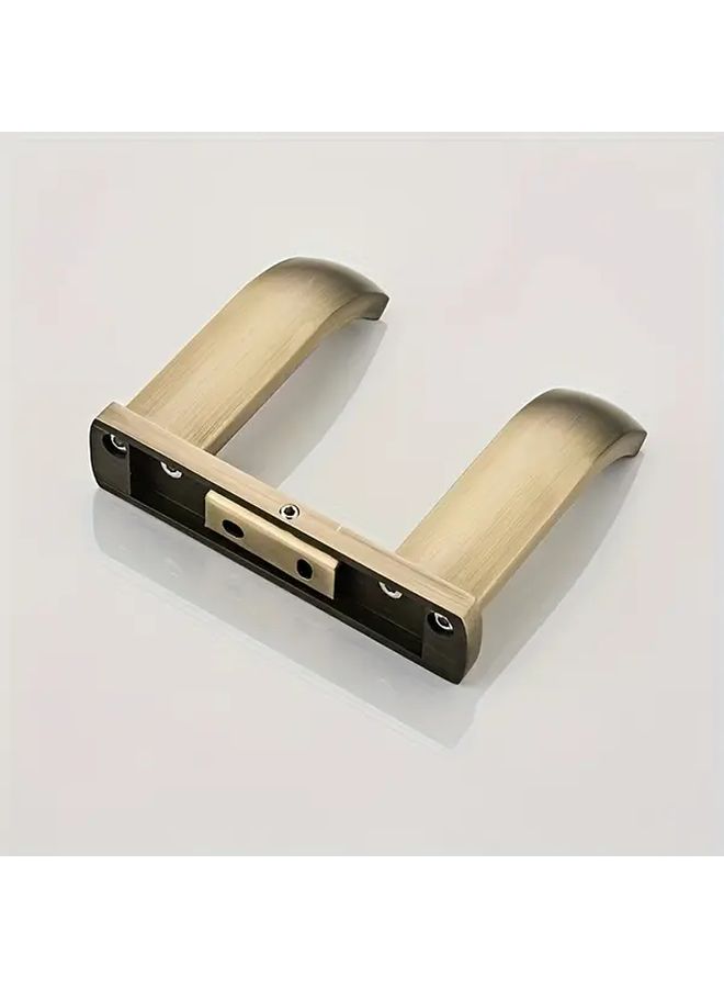 Brass Wall Mounted Hair Dryer Holder Vintage Bronze Metal Design Durable Organization - Image 5