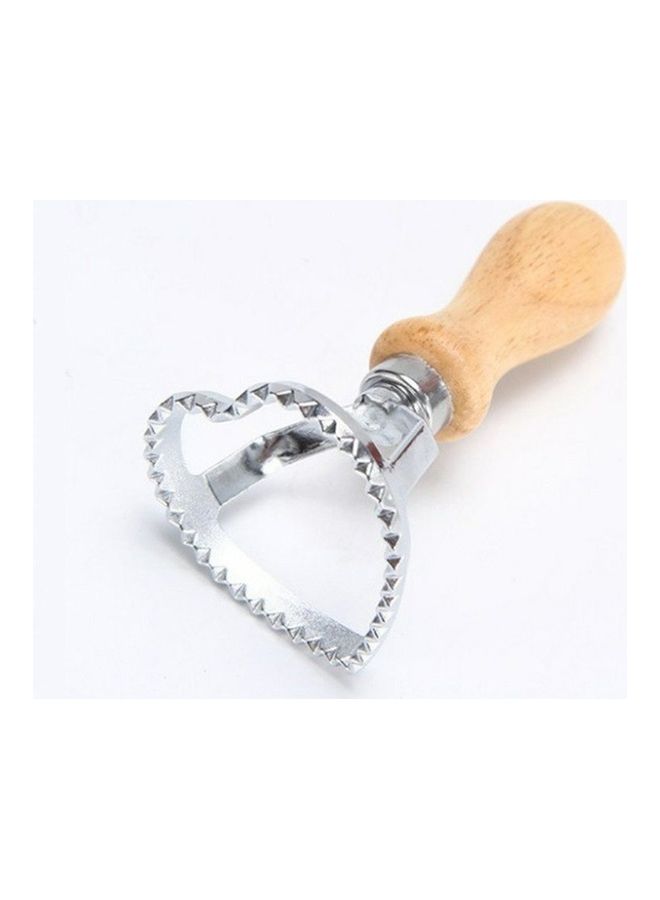NIBEMINENT Cookie Cutter With Dumpling Wheel Set silver/Beige 10.6x9x13.5cm  - Image 4